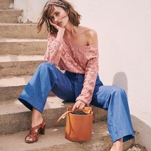 Sezane Yvette Jumper in Blush